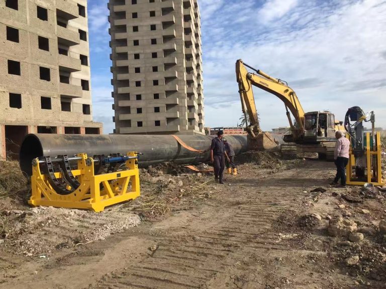 Welping machinery 1600mm butt welding machine in Egypt